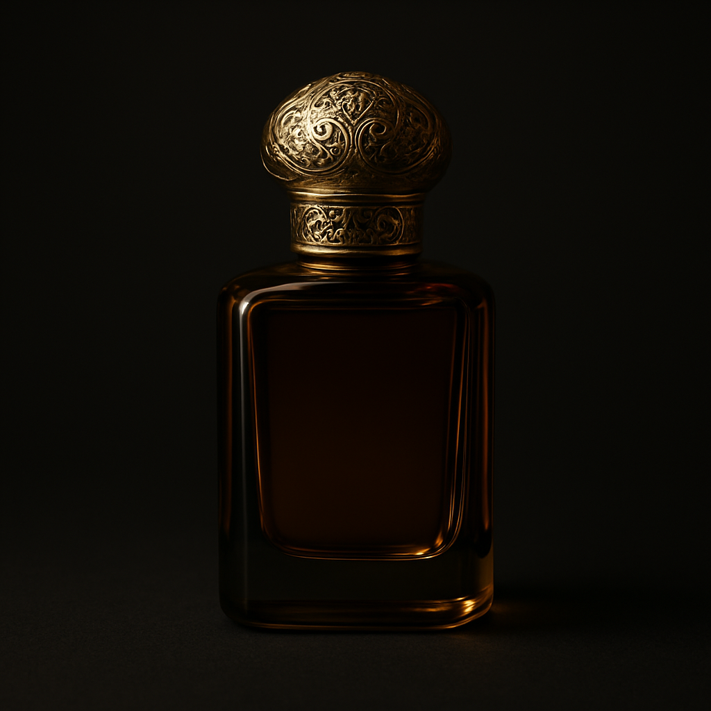Frasco do perfume Royal Amber