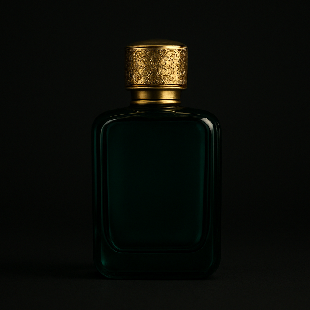 Frasco do perfume Silver Musk